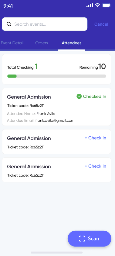 Check-in